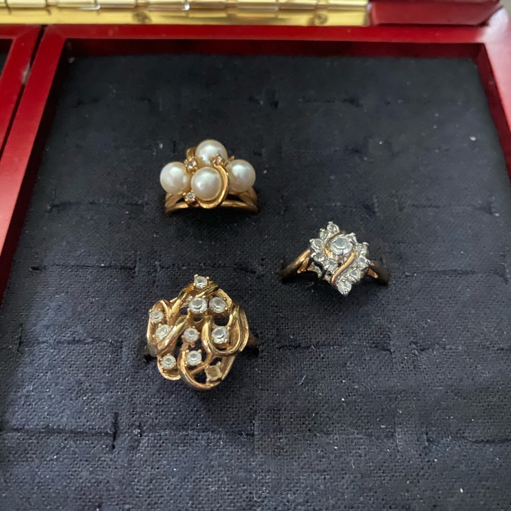 Gold rings